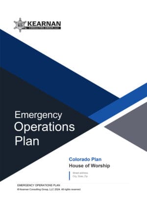 Emergency Operations Plan for Colorado Churches and Houses of Worship