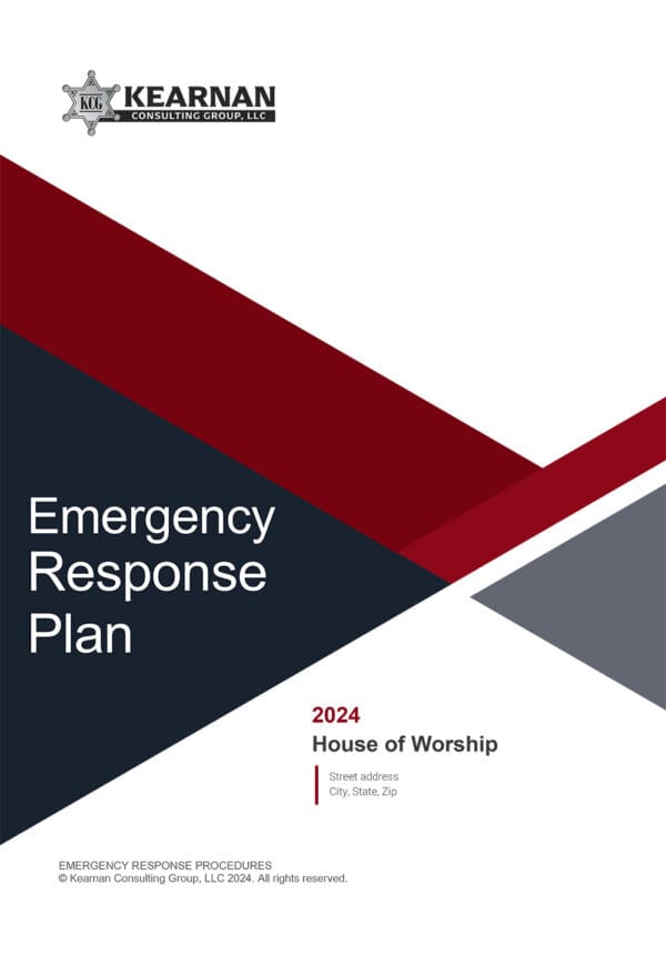 Emergency Response Plan - House of Worship