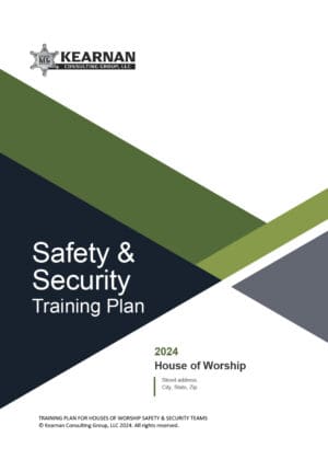 Safety and Security Training Plan - 2024 House of Worship