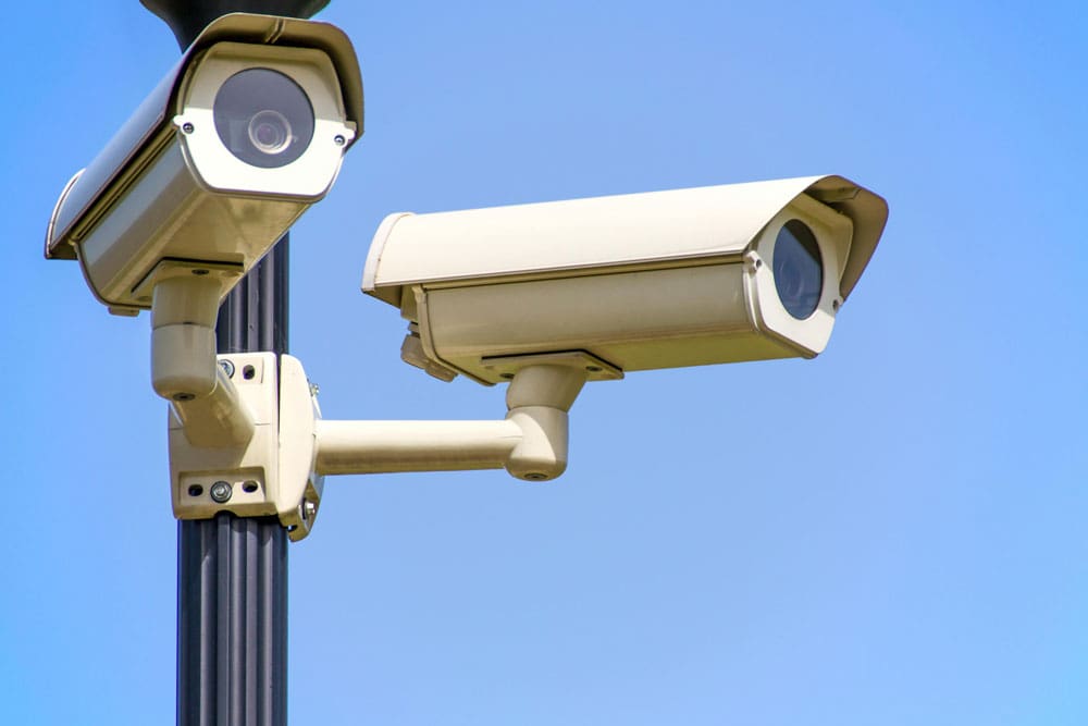 surveillance cameras in church security