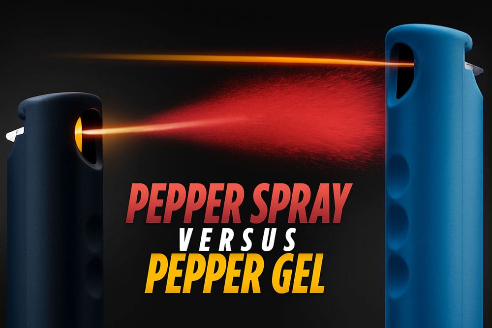 pepper spray versus pepper gel