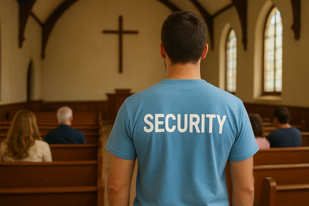Church security volunteer